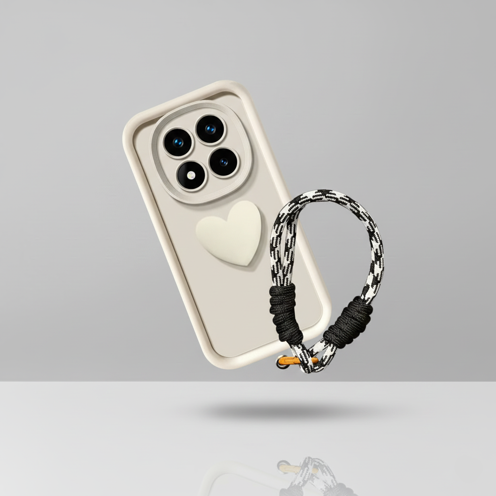 Modèle Heart Strap Redmi – Coque Xiaomi Redmi Note avec Cordon et Cœur SMARTS ACCESS