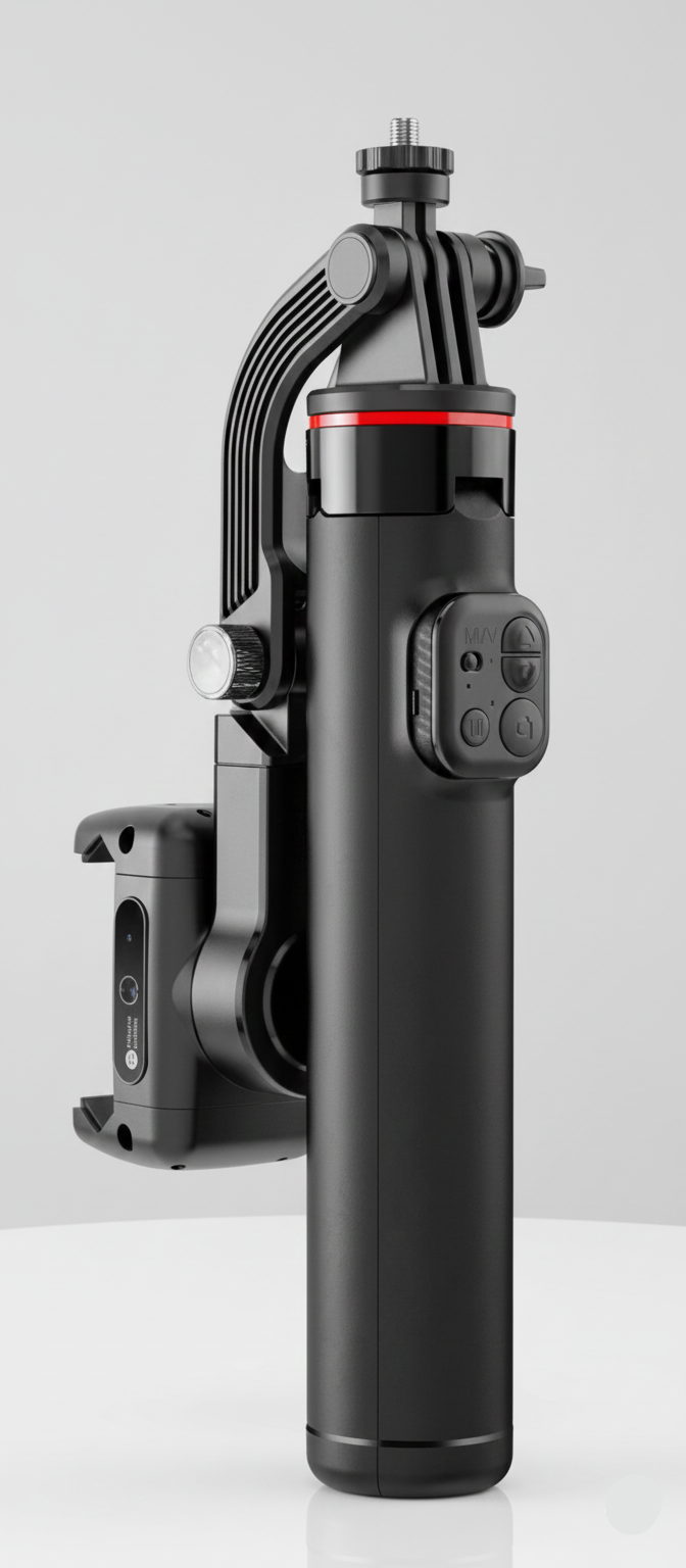 Modèle Nova – Stabilisateur Smartphone 360° avec Suivi Facial AI SMARTS ACCESS