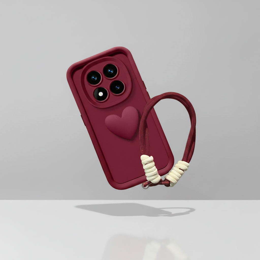 Modèle Heart Strap Redmi – Coque Xiaomi Redmi Note avec Cordon et Cœur SMARTS ACCESS