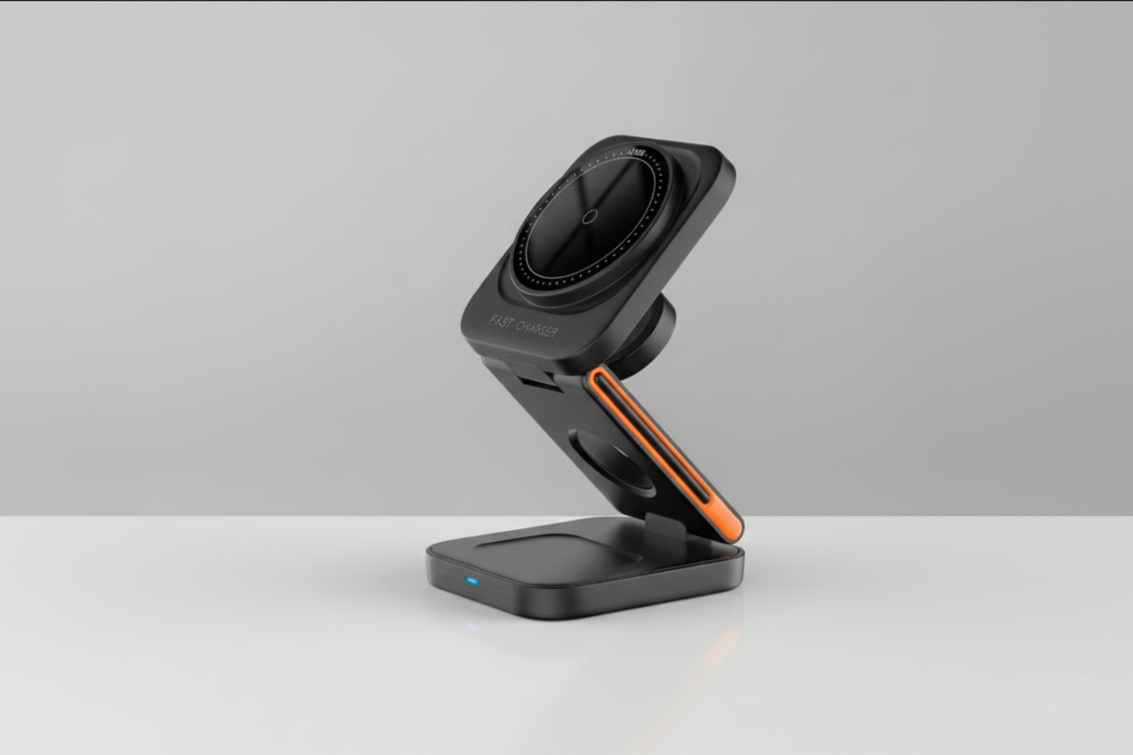 Modèle Fold – Station de Charge 3-en-1 Pliable Nomade SMARTS ACCESS