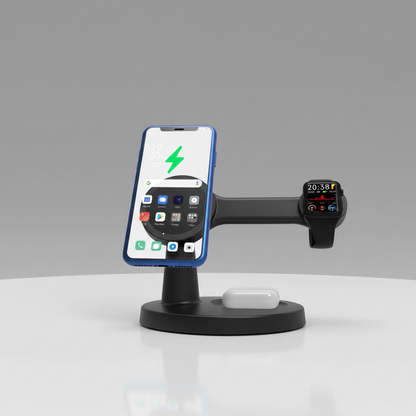 Modèle Mag Trio – Station de Charge 3-en-1 Magnétique SMARTS ACCESS