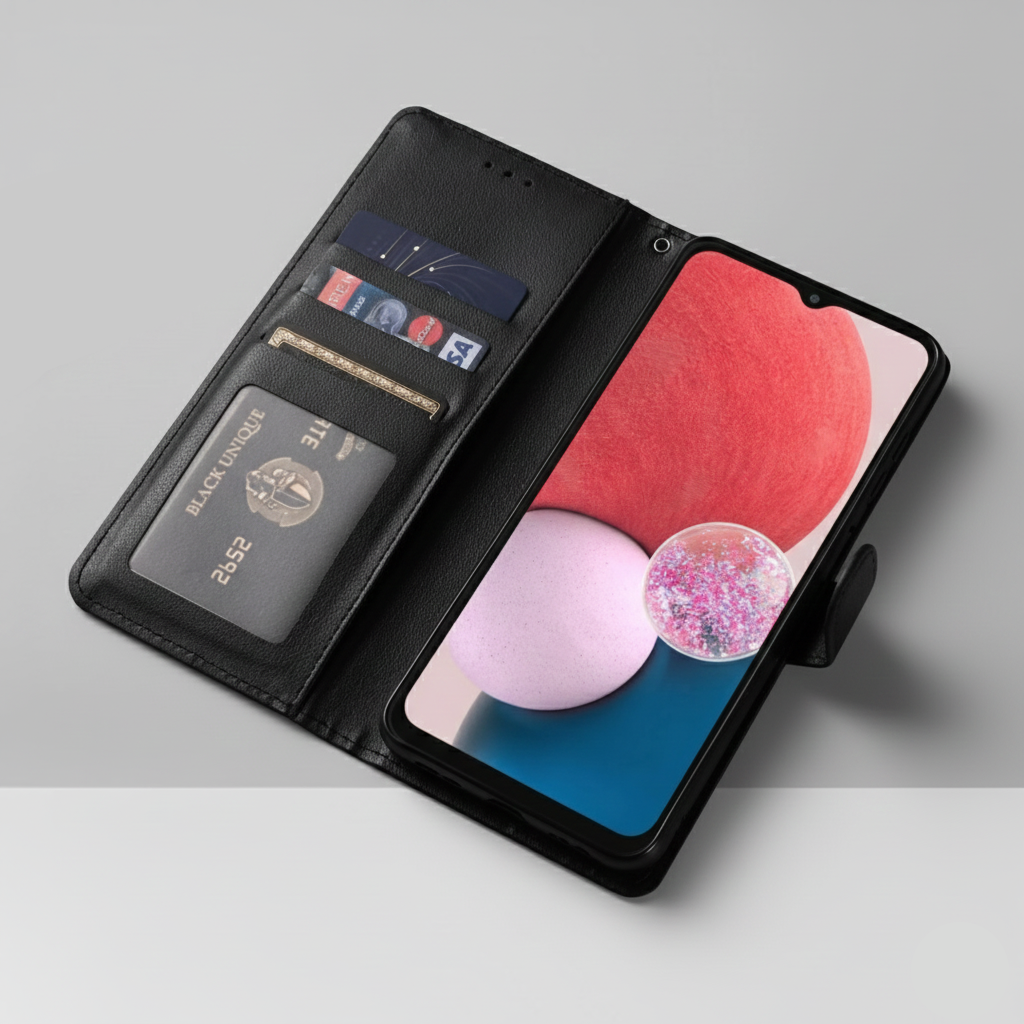 Modèle Wallet Galaxy – Coque Samsung Galaxy à Rabat en Similicuir avec Cartes SMARTS ACCESS