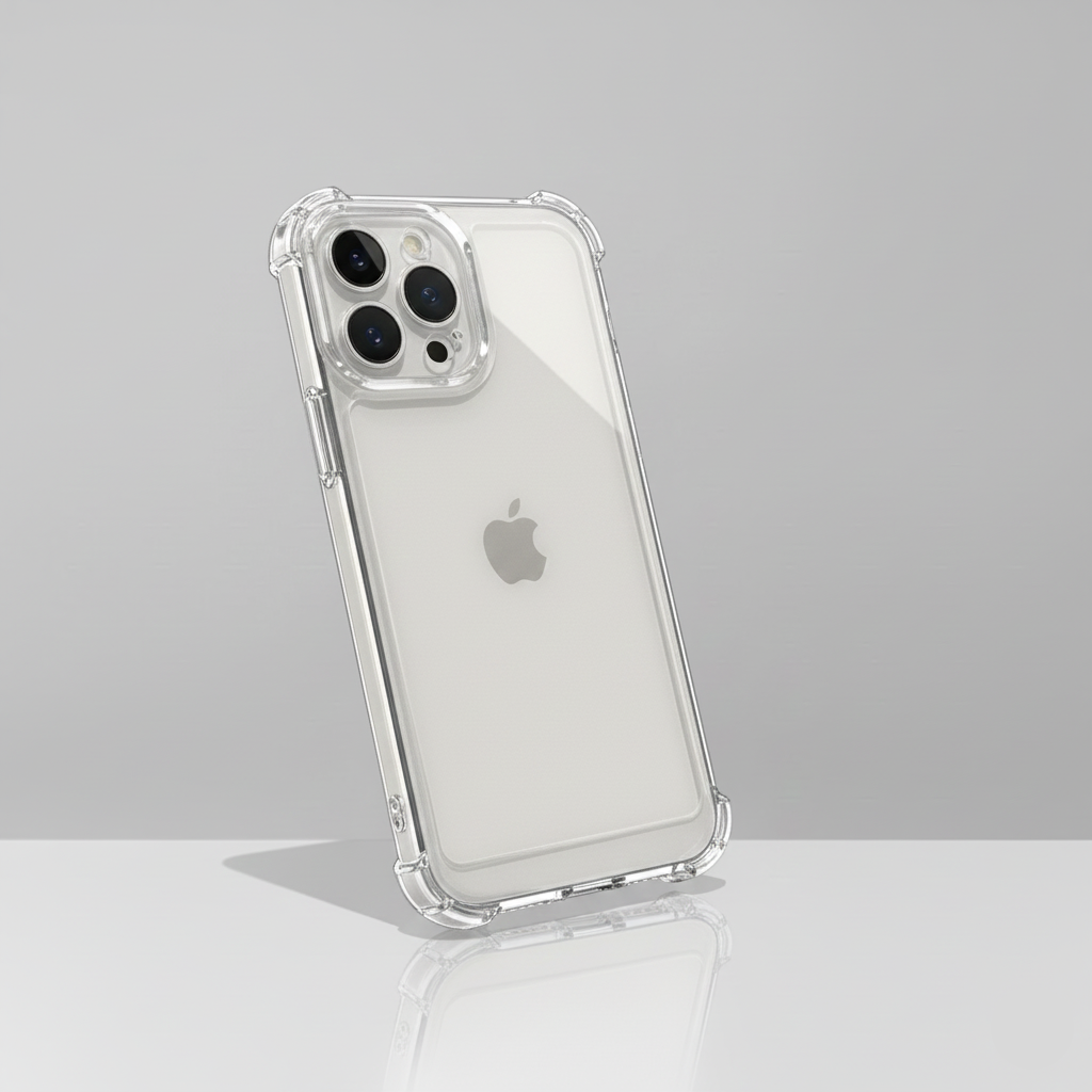 Modèle Crystal Shield – Coque Transparente iPhone Antichoc Élégante SMARTS ACCESS