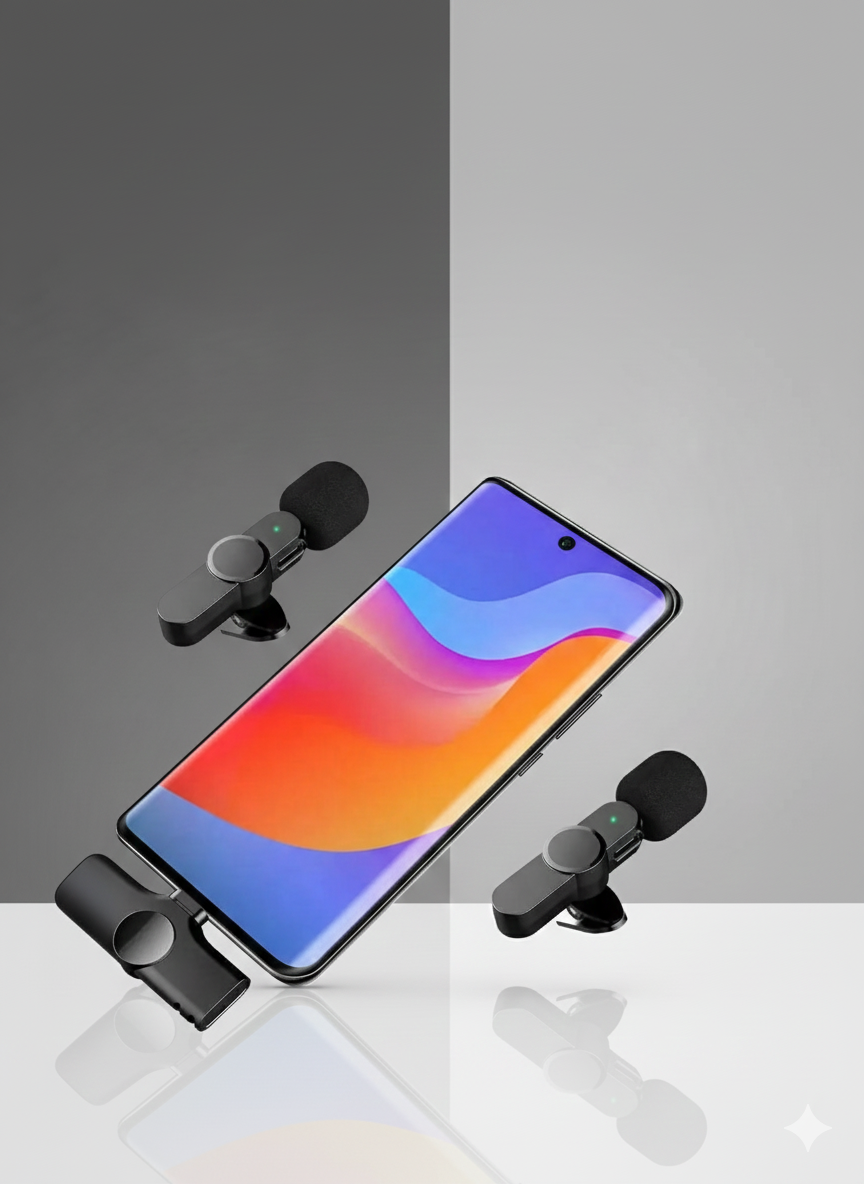 Modèle Voice – Micro Cravate Sans Fil Vlog Interview Présentation SMARTS ACCESS