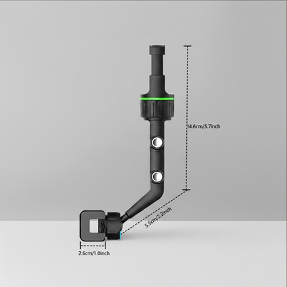 Modèle FlexMirror 360 – Support Smartphone Voiture Rétroviseur Multifonction
