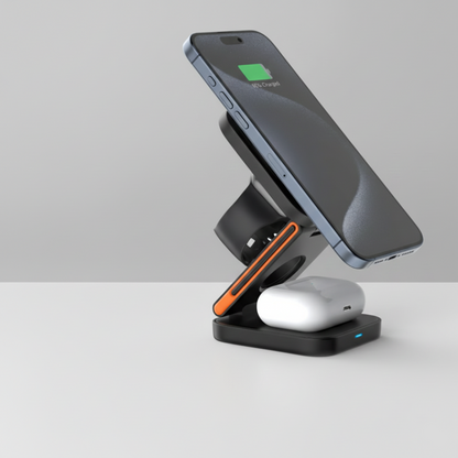 Modèle Fold – Station de Charge 3-en-1 Pliable Nomade SMARTS ACCESS