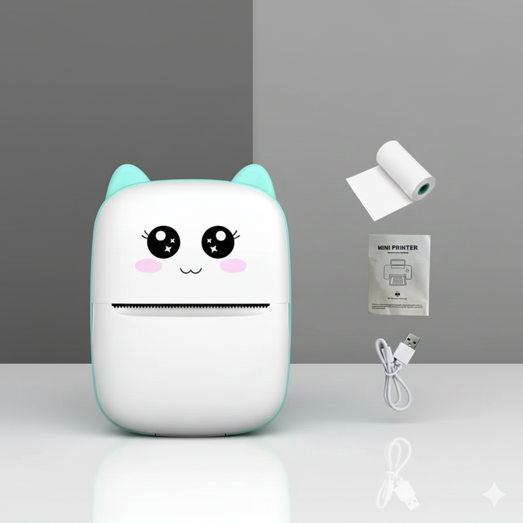 Modèle Print – Mini Imprimante Photo Portable Sans Encre SMARTS ACCESS