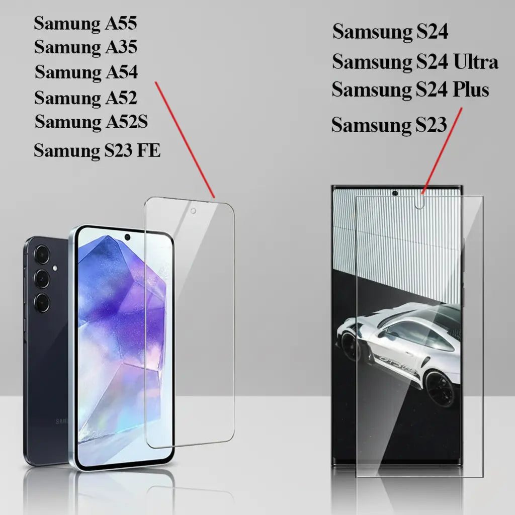 Modèle Guard – Verre Trempé Samsung Résistant et Transparent SMARTS ACCESS