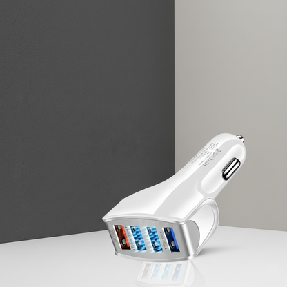 Modèle Drive Pro – Chargeur Voiture 4 Ports USB Recharge Rapide SMARTS ACCESS