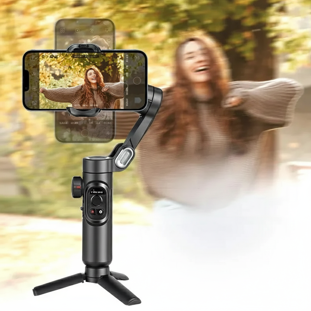 Modèle Axis – Stabilisateur Smartphone 3 Axes Rotation 360° SMARTS ACCESS