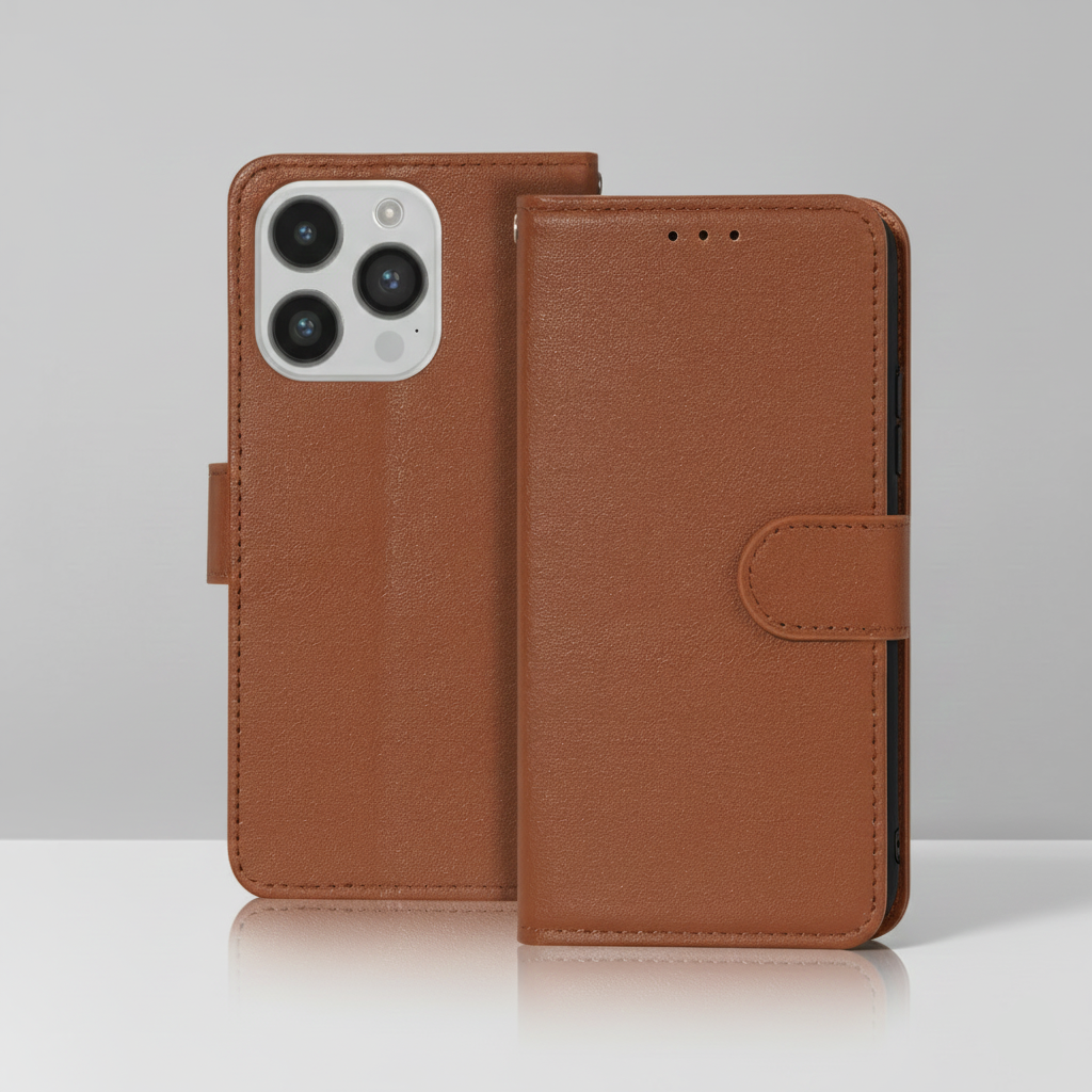 Modèle Wallet Stand – Coque iPhone à Rabat en Similicuir avec Support SMARTS ACCESS