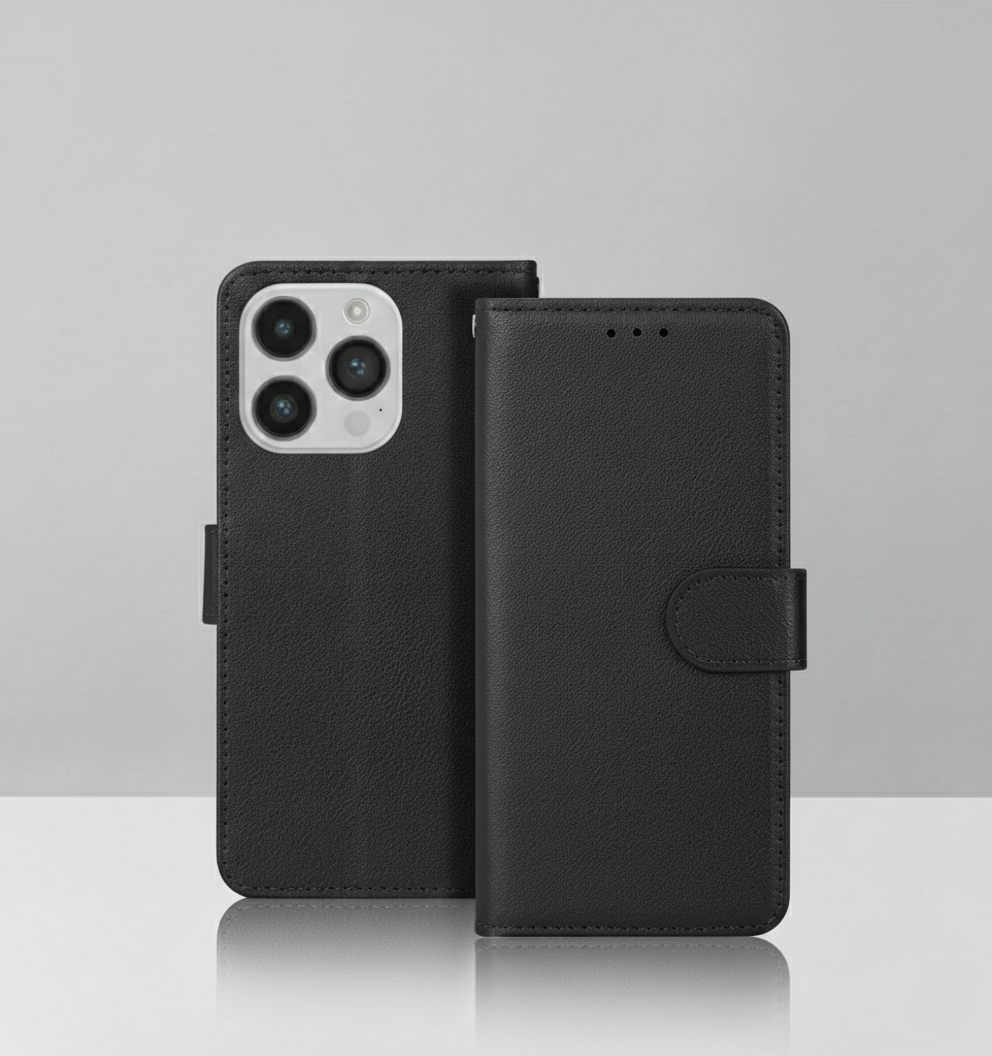 Modèle Wallet Stand – Coque iPhone à Rabat en Similicuir avec Support SMARTS ACCESS