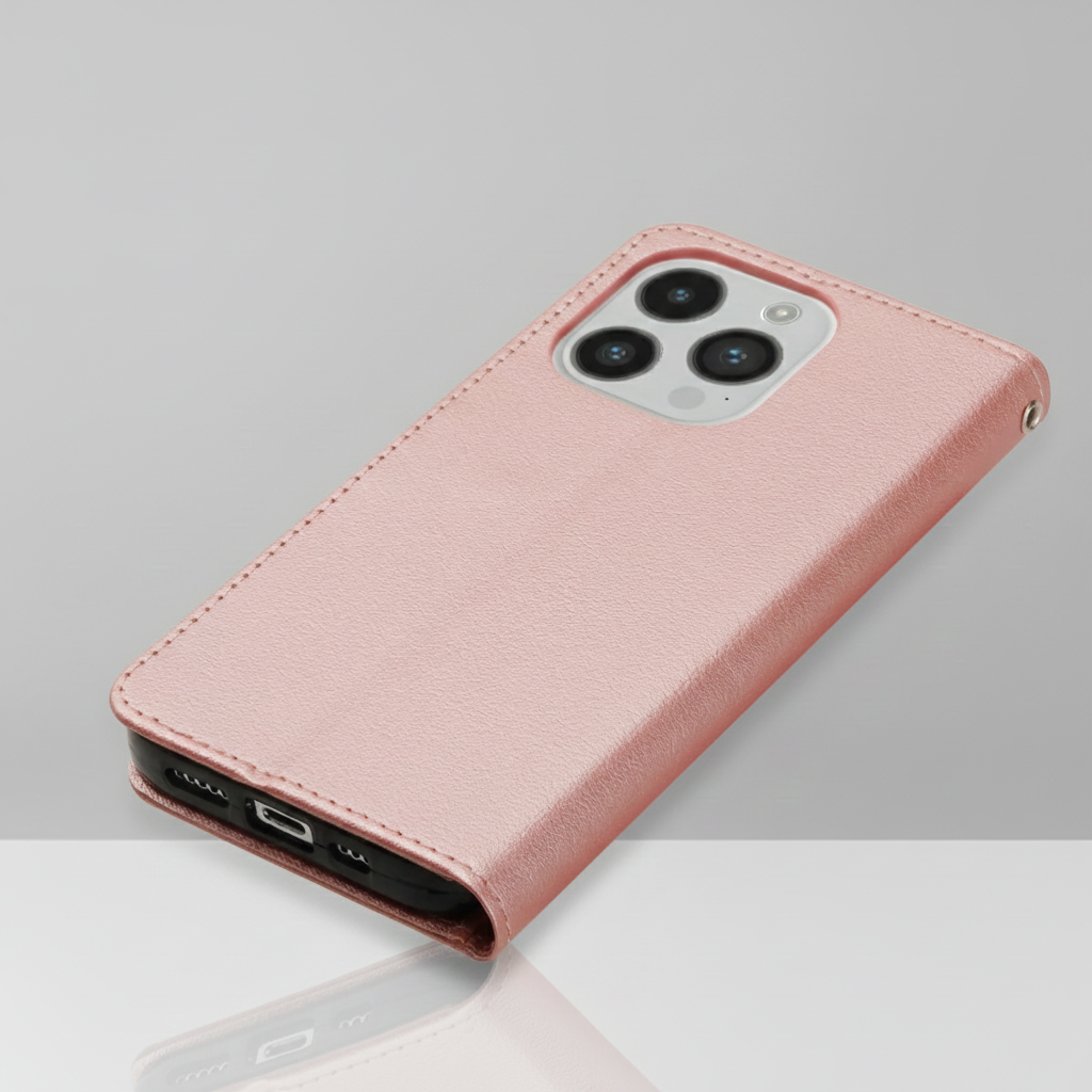 Modèle Wallet Stand – Coque iPhone à Rabat en Similicuir avec Support SMARTS ACCESS